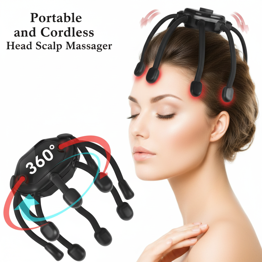 360° Ultra Head Massager